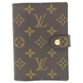 Louis Vuitton Monogram Agenda PM R20005 Organizer Brown