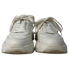 Tênis Prada Prax 01 em couro branco Branco