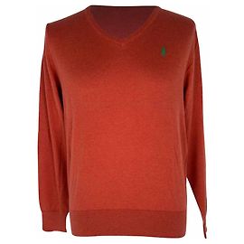 Pull Polo Ralph Lauren en coton orange Orange