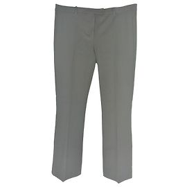 Pantaloni S Max Mara in cotone nero Nero