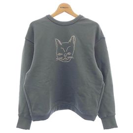 Autre Marque Mina perhonen Baumwoll-Sweatshirt Grün