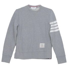 Thom Browne Sweatshirt Engineered Diagonal für Herren Grau Braun