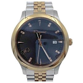 Salvatore Ferragamo Reloj Gancini Diamond Combi Amarillo