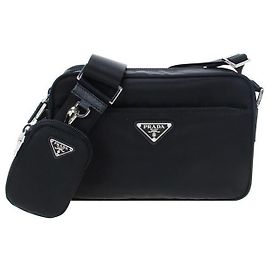Prada Re-Nylon Shoulder Bag Black