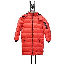 Burberry Children Long Padding Red