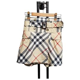 Burberry Kinder-Wickrock mit Karomuster Braun