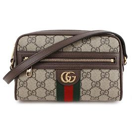 Gucci Mini borsa a tracolla Ophidia Marrone