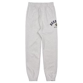 Burberry Pantaloni in cotone per bambina BONNY VARSITY Argento