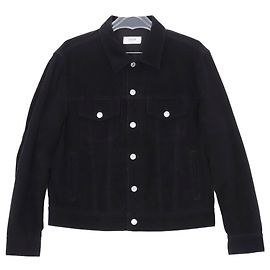 Céline Men's Corduroy Trucker Jacket Black Black