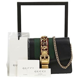 Gucci Mini Bolsa de Ombro e Transversal com Corrente Multicor