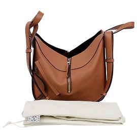 Loewe Hammock Small Tote Shoulder Bag Brown