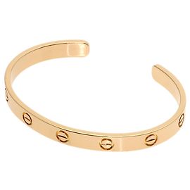 Bracciale Open Love in oro rosa Cartier D'oro