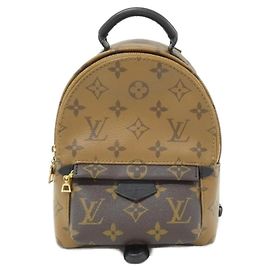 Mochila Louis Vuitton Monogram Reverse Palm Springs MINI Marrom Monograma