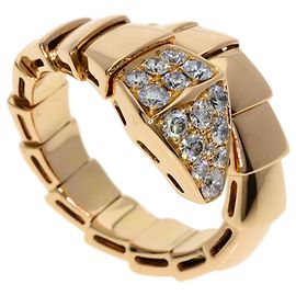 Bulgari Anello Serpenti Viper con diamante M Altro