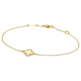 Pulsera Sweet Alhambra Shell de Van Cleef & Arpels Dorado