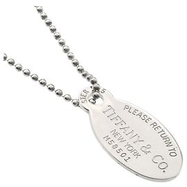 Colar Tiffany & Co. Return to Oval Tag Outro