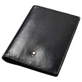 Montblanc Meisterstück Black Leather Wallet Black