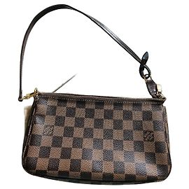 Louis Vuitton Pochette Damier Ebene Marron Damier ebène