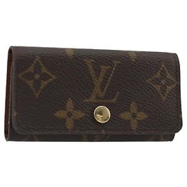 LOUIS VUITTON Monogram Multicles 4 Key Case Monogram M62631 LV Auth 191155A Monogram