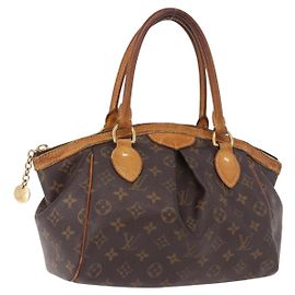 LOUIS VUITTON Monogram Palermo PM Tote Bag M40145 LV Auth 191350 Monogram