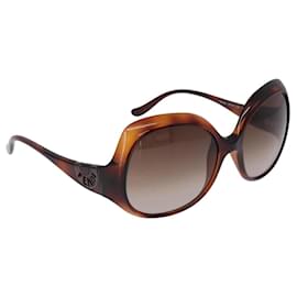 FENDI COLD INSERT Sonnenbrille Kunststoff Braun Auth SW2609 Braun