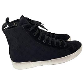 Louis Vuitton Baskets Montantes Monogram Noir Noir