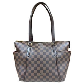 Borsa Tote Louis Vuitton Totally PM Damier Marrone Damier ebene