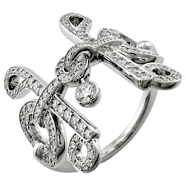 Hermès Anello Filet d'Or Hermes in oro bianco 18K Bianco