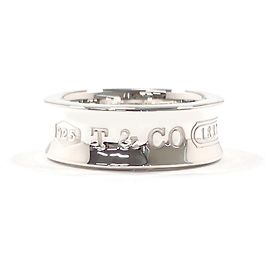 Tiffany & Co. 1837 Medium Band Ring in Silver 925 Silvery
