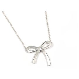 Tiffany & Co Collar Tiffany Bow Ribbon Plata