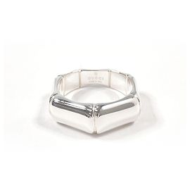 Gucci Bamboo Band Ring in Silver 925 Silvery