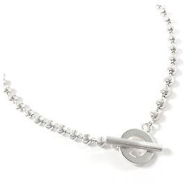 Collar de cadena de bolas GUCCI 602736 J8400 8106 Plata