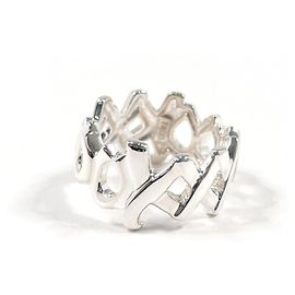 Tiffany & Co. Love & Kiss Ring Silber