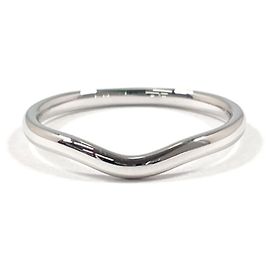 Tiffany & Co Tiffany Curved Band Ring by Elsa Peretti Silvery