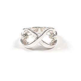 Tiffany & Co Tiffany Double Loving Heart Paloma Picasso Ring Silber