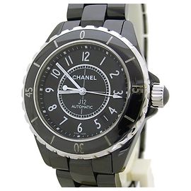 Chanel J12 H0685 Black Ceramic Men's Watch Other