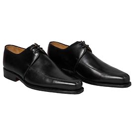 Autre Marque Gabiano Sapatos de amarrar em couro preto Preto