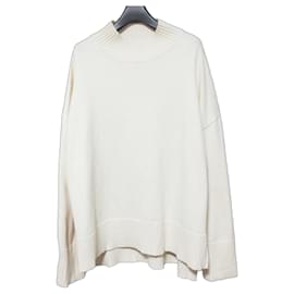 Autre Marque Soffitto Rollkragenstrickpullover Weiß