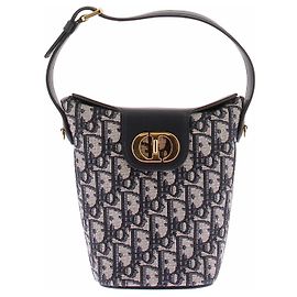 Dior Borsa in tela 30 Montaigne Nero