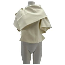 Autre Marque ARAKII Structured Top Beige Polyester S Beige