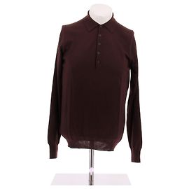 Bottega Veneta Wollpullover in Bordeaux Bordeaux