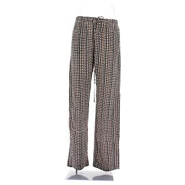 Isabel Marant Etoile Calça fluida com estrelas Multicor
