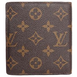 Louis Vuitton Brown Monogram bifold wallet Brown