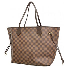 Sac cabas Louis Vuitton Damier Neverfull MM Damier ebène