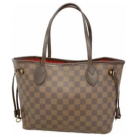 Borsa Tote Louis Vuitton Damier Neverfull PM Damier ebene