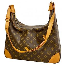 Borsa a Spalla Louis Vuitton Monogram Boulogne 35 Marrone