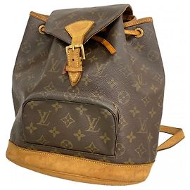 Louis Vuitton Monogram Montsouris MM Backpack Brown