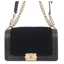 Borsa Chanel Boy Chanel nera Nero