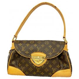 Bolsa de Ombro Louis Vuitton Monogram Beverly MM Marrom