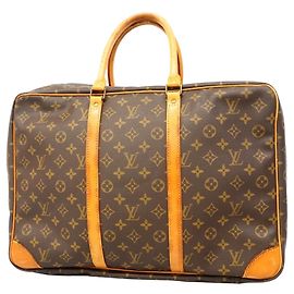 Borsa Louis Vuitton Boston Monogram Sirius 45 Marrone